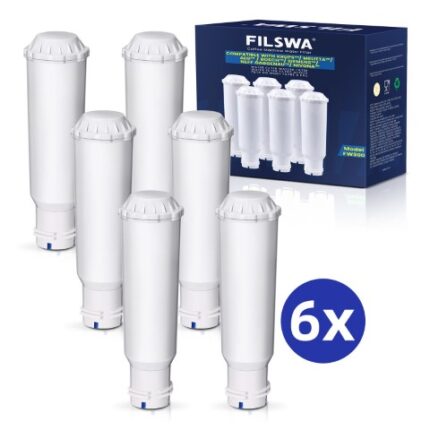 Wasserfilter Für Melitta®, Nivona®, Krups® F088, 6 Stück Filterpatronen
